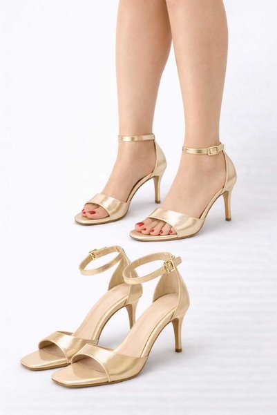 BİR-SEN SHOES Arol Women's Stylish Summer Shoes with Heels