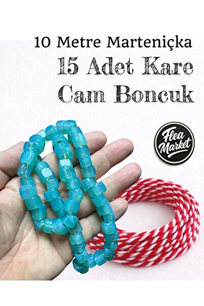 izmir Bitpazarı HEDİYELİK 1O METRE MARTENİÇKA İPİ VE BONCUKLU BİLEKLİK YAPIM ...