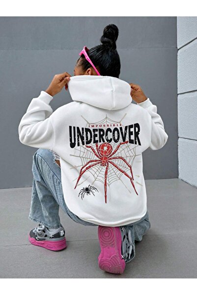 Eritqaa Hidden Printed Hooded Sweatshirt Hoodie
