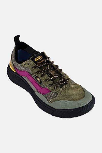 Vans Kids Boy Ultrarange Exo Lace Up Skateboard Shoes, Olive