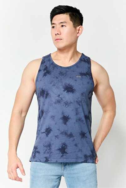 Vans Men Crew Neck Sleeveless Tie Dye Vest, Multicolor
