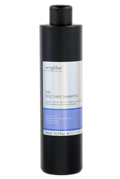 SERGILAC Anti-frizz shampoo without sulfates – Frizz Free Shampoo 500 ml
