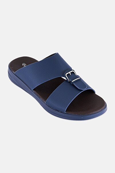 English Laundry Men Slip On Arabic Sandals, Navy