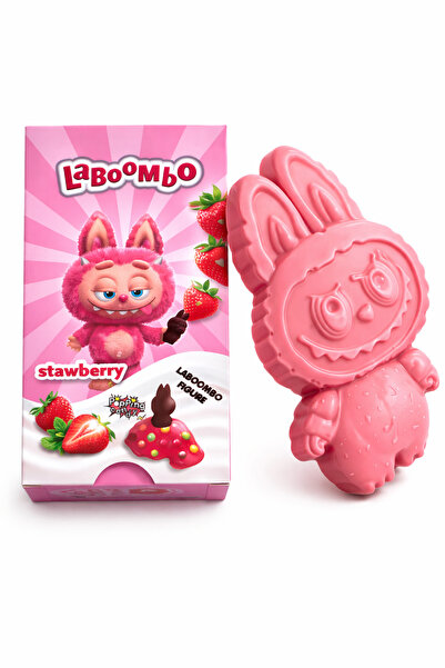 ucuzsanalmarket labubu çikolata napolten çikolata 80 gr çocuk çikolata kız pe...