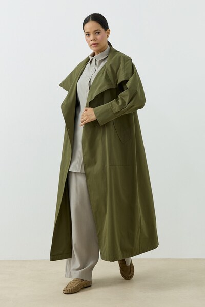 QANU Avèlia Trençkot Yeşil