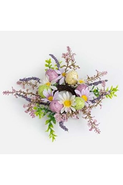 OEM Lumânare de Paște cu inel, ouă de liliac, 7 cm