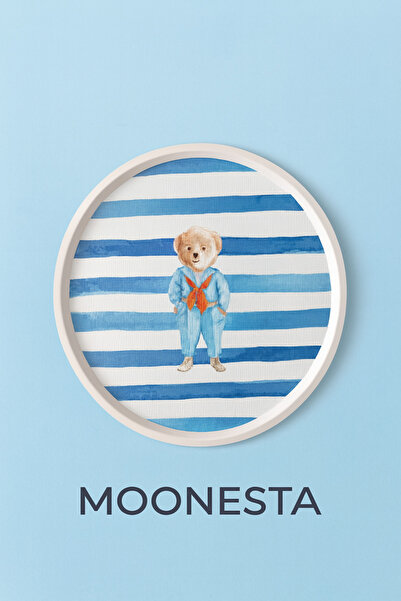 Madame Coco Olivier Bear Bear Round Tray