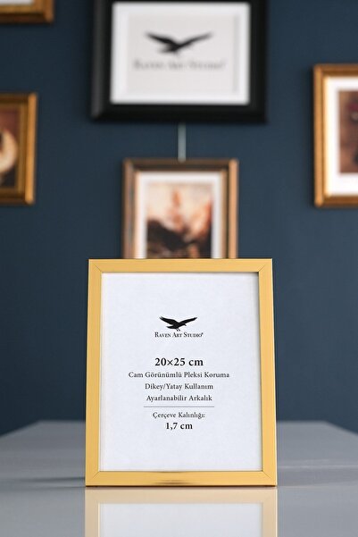 Raven Art Studio Ermitaj 20x25cm Inox Gold Πλαίσιο για έργα τέχνης, φωτογραφί...