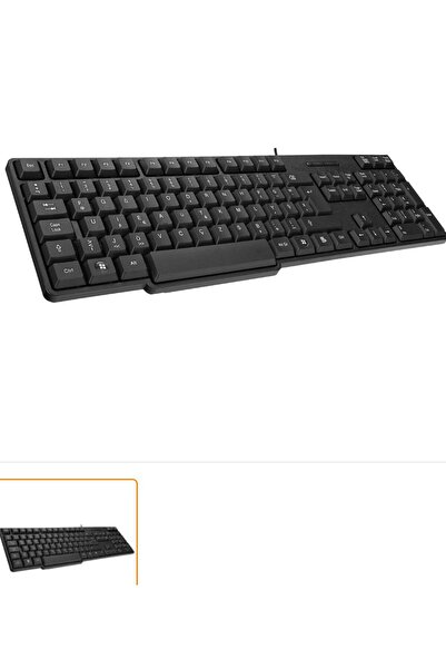 MODA Everest Siyah USB F Standart Klavye