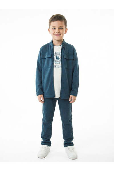 XO Kids Σετ ρούχων για αγόρια 3 τεμαχίων (άνω και κάτω μέρος) 4-10 ετών 4685