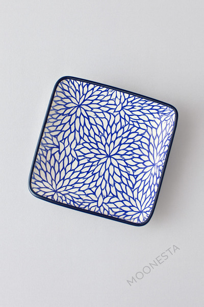 Madame Coco Rêve Bleu Drancy New Bone China Square Plate