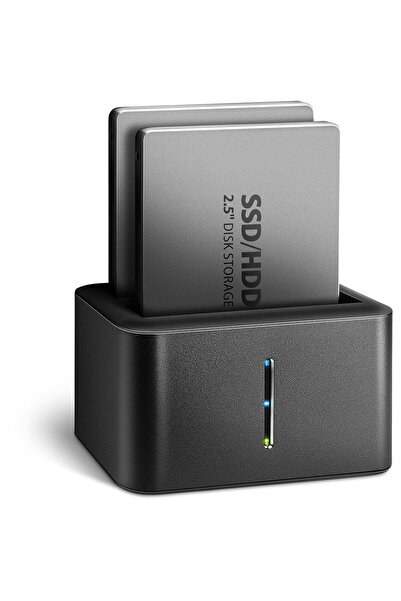 Axagon ADSA-D25, USB 3.2 gen1, compatibil 2.5 inch SATA HDD/SSD, Functie de c...