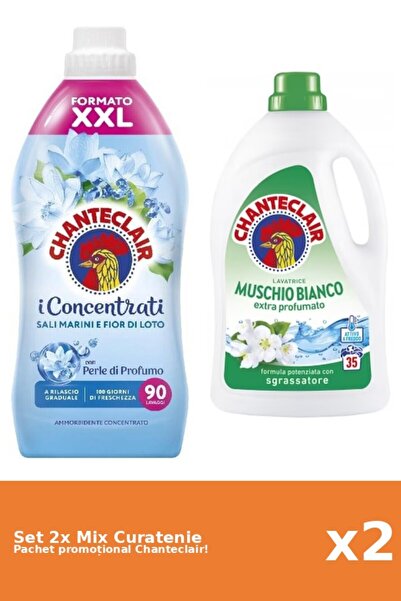 Chanteclair Set 2 Chanteclair Cleansing Mix: Lotus, White Musk