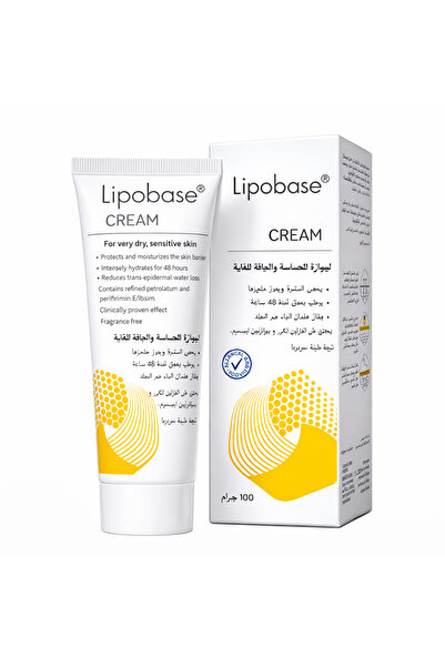 Lipobase Moisturizing Cream For Dry Skin 100 Gm