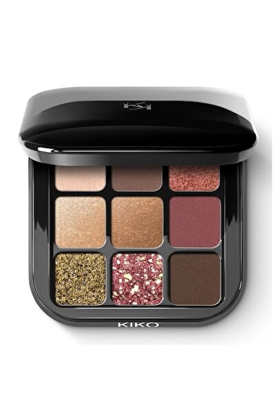 kıko mılano Glamour Multi Finish Palette, 03 Burgundy