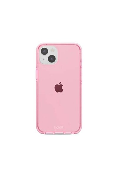 Holdit Original 100% Silicone Case for iPhone 14 Plus - Transparent Pink