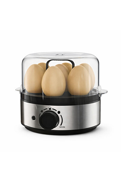 Biki جهاز سلق البيض – سعة 7 بيضات، 400 واط، إيقاف تلقائي مع صفيحة تسخين ستانل...