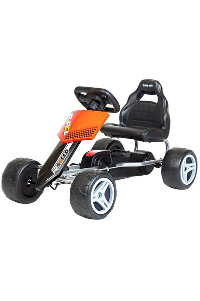 Babymix Kart cu pedale Baby Mix Speedy roșu