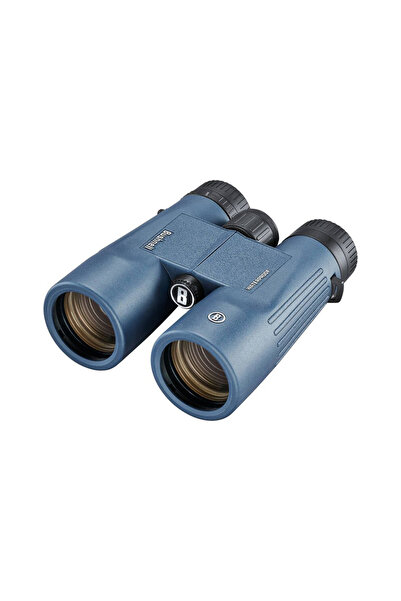 Bushnell منظار ثنائي 10x42 مقاوم للماء، لون أزرق داكن - 150142R