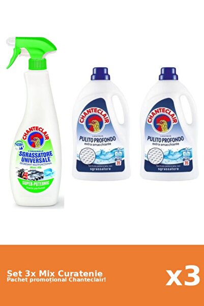 Chanteclair Set 3 Chanteclair Cleaning Mix: Lemon, Classic