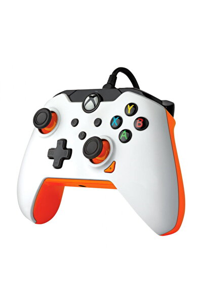 Pdp Wired Controller - Atomic White, Gamepad (white/orange, for Xbox Series X...