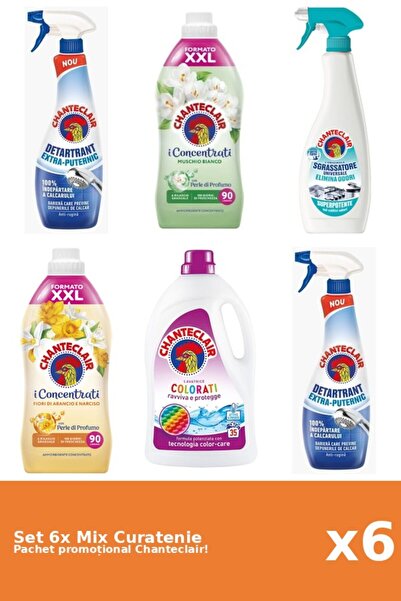 Chanteclair Set 6 Mix Curatenie Chanteclair: Portocale, Color, Puternic, Mosc...