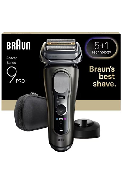 Braun Series 9 Pro+ 9615s, Autonomie 60 min, Wireless, Gri/Argintiu