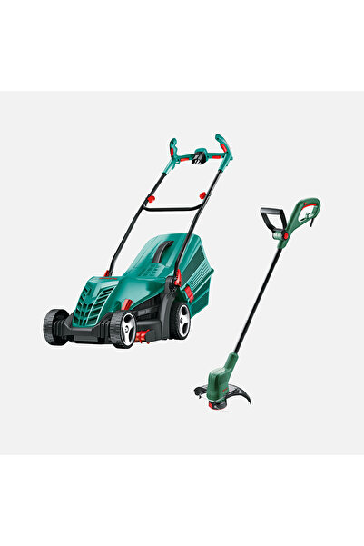 Bosch UNIVERSALROTAK 34-405 -EASYGRASS Çim Biçme Seti (Çim Biçme Makinası + K...