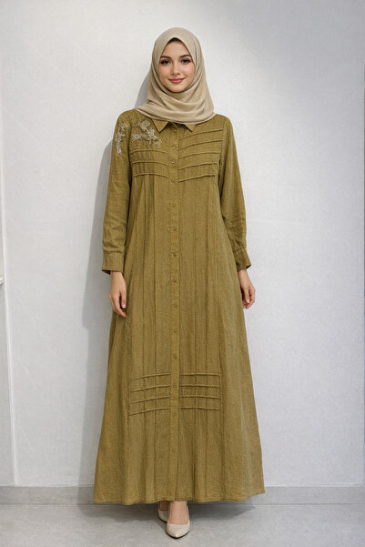 Lissmore فستان كوبرا طويل مع بطانة داخلية مرصع بالأحجار