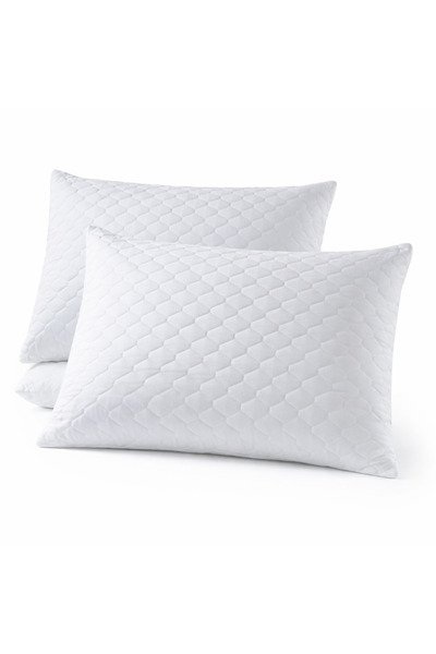 MADOR Set of 2 quilted pillows Economy Comfort Plus 50x70