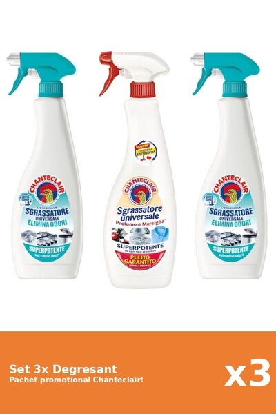 Chanteclair Set 3 Chanteclair Degreaser: AntiMiros, Marseille