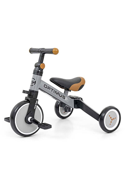 Milly Mally Tricicletă Optimus gri 3 în 1