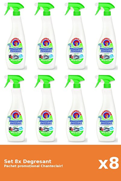 Chanteclair Set of 8 ChanteClair Lemon Universal Degreaser, 600 ml