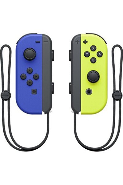 Nintendo Set de 2 Joy-Con, control prin mișcare (albastru / galben neon)