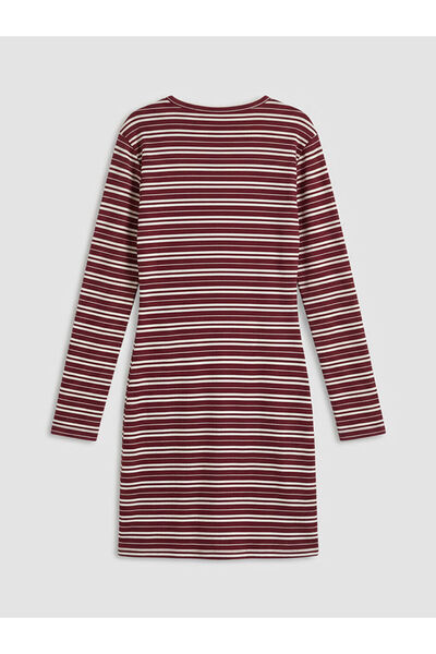 LC Waikiki Crew Neck Stone Girl's Dress