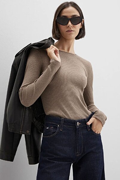 Mavi Ženski model dugih rukava Pamučni džersej