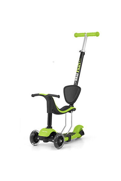 Milly Mally Trotinetă pentru bebeluși Little Star verde