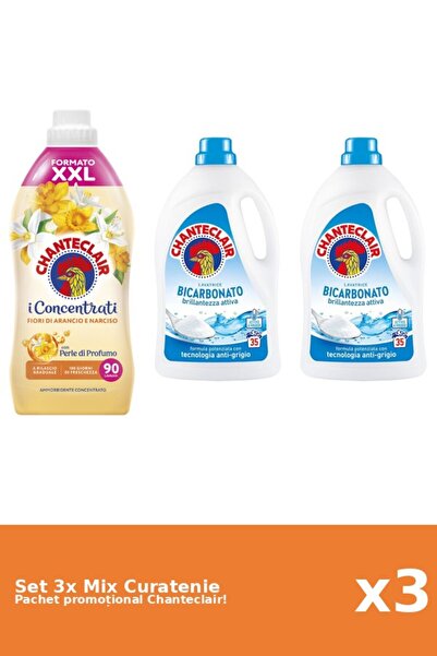 Chanteclair Set 3 Mix Curatenie Chanteclair: Bicarbonat, Portocale
