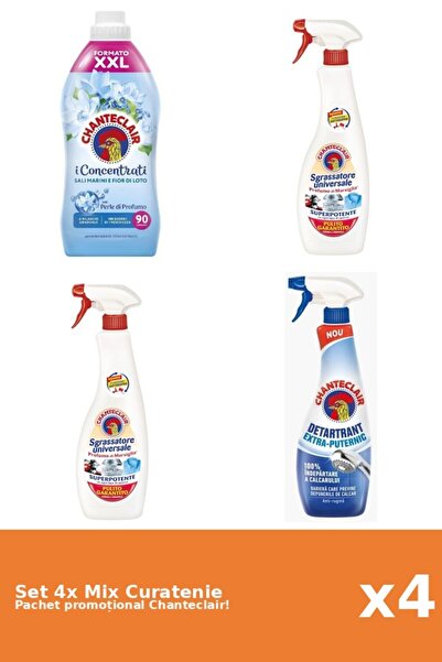 Chanteclair Set 4 Chanteclair Cleansing Mix: Lotus, Marseille, Strong