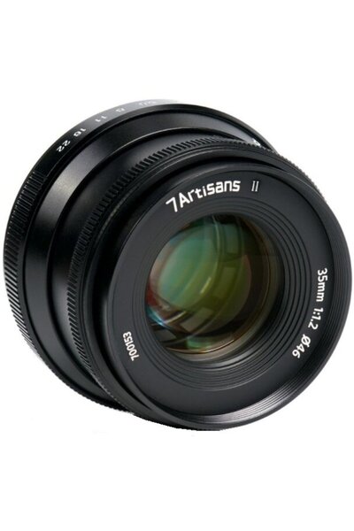 7artisans Obiectiv manual 35mm F1.2 MK II negru pentru Nikon Z-mount