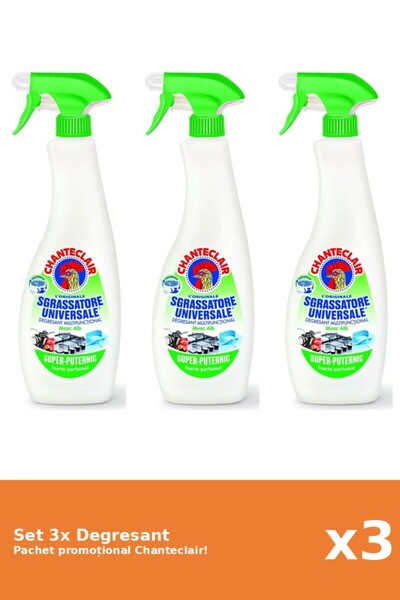 Chanteclair Set of 3 ChanteClair Lemon Universal Degreaser, 600 ml