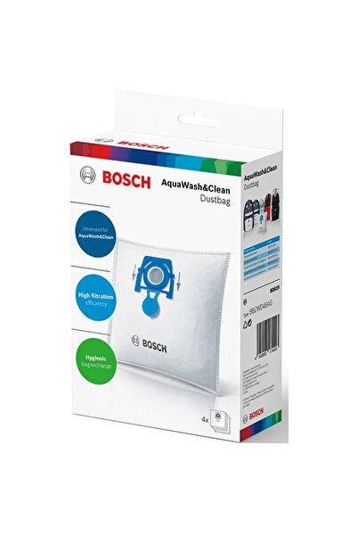 Bosch Set saci aspirator AquaWash&Clean BBZWD4BAG, 4 buc