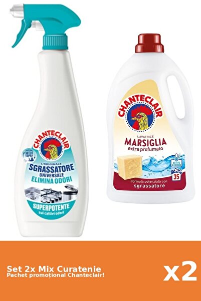 Chanteclair Set 2 Chanteclair Cleaning Mix: Anti-Odor, Marseille