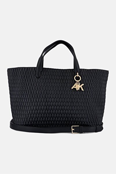 Anne Klein Women Quilted Tote Bag, Black