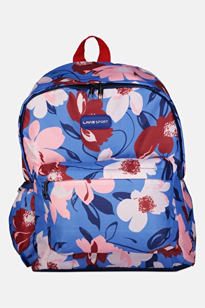 Lavie حقيبة ظهر للأطفال البنات بشعار ماركة تاهيتي داي، متعددة الألوان