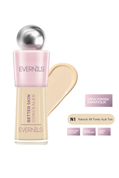 EVERNİLS Concealer Açık Ton Kapatıcı