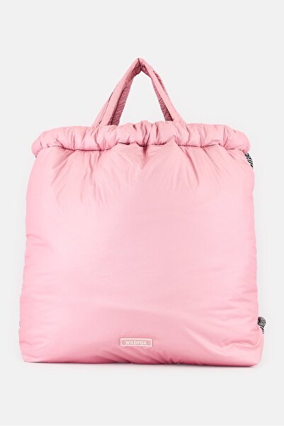 Wildfox Women Brand Logo Backpack, Light Pink