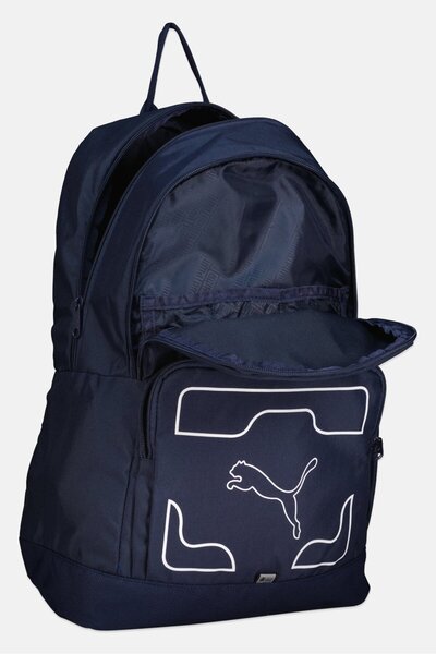 Puma Men Brand Logo Backpack, Navy