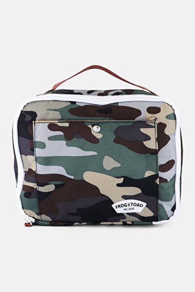 Fit + Fresh Kids Unisex camouflage Lunch Bag 19 H x23 L x 8 W cm, Brown