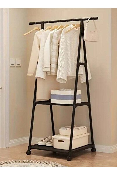 Taimi Metal Clothes Rack, Multifunctional Garment Stand with Wheels, Suitable...